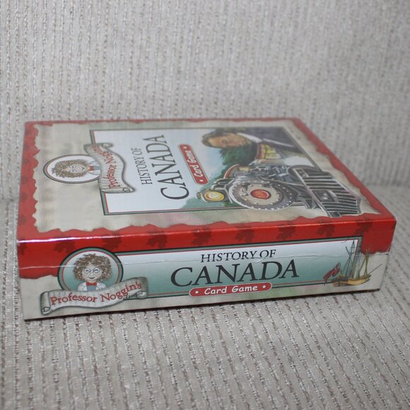 3/$55❤️new sealed Professor Noggin’s History of Canada Card Game Kids Trivia - Picture 5 of 6
